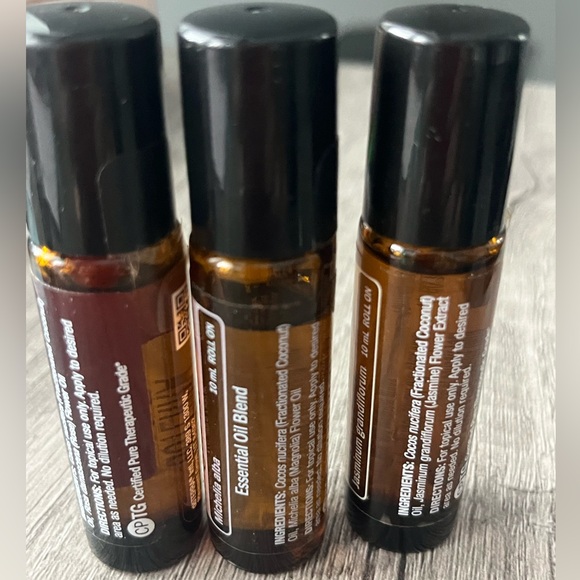 DOTERRA TOUCH Bundle Rose Jasmine Magnolia Roll On Essential Oil Aromatherapy - Picture 3 of 10
